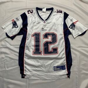 #12 Tom Brady New England Patriots Jersey